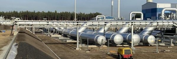 Hangbefestigung an Firmengelände