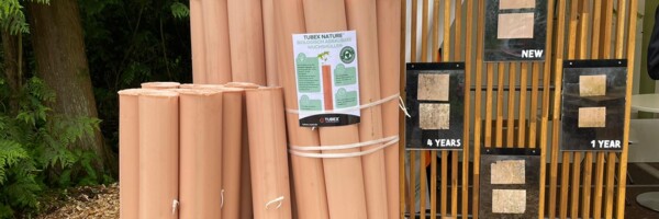 Biologische Abbauberkeit getestet - Tubex Nature Verbissschutz auf der KWF