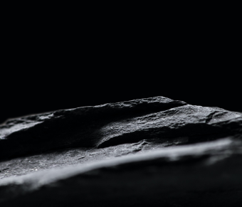 Oberfläche von Textil in schwarz