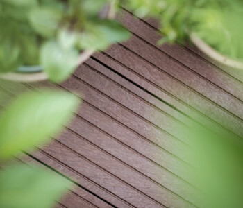 Struktur der Terrassendiele