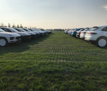 Porsche-Parkplatz mit GrassProtecta