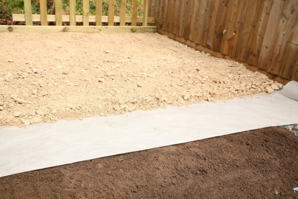 Trennvlies unter Schotter