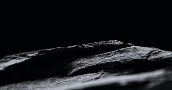 Oberfläche von Textil in schwarz