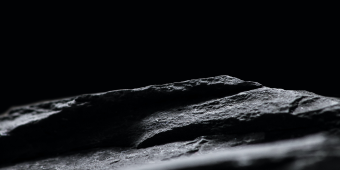 Oberfläche von Textil in schwarz