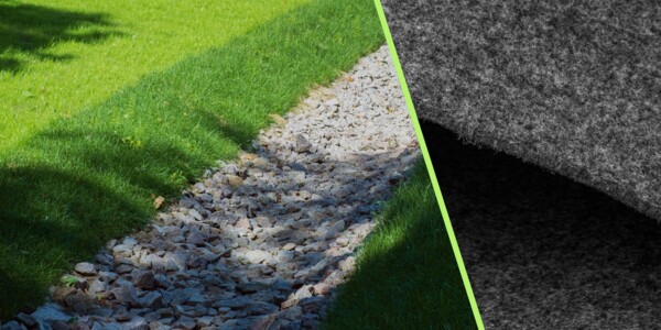 Geotextil als Wurzelschutz